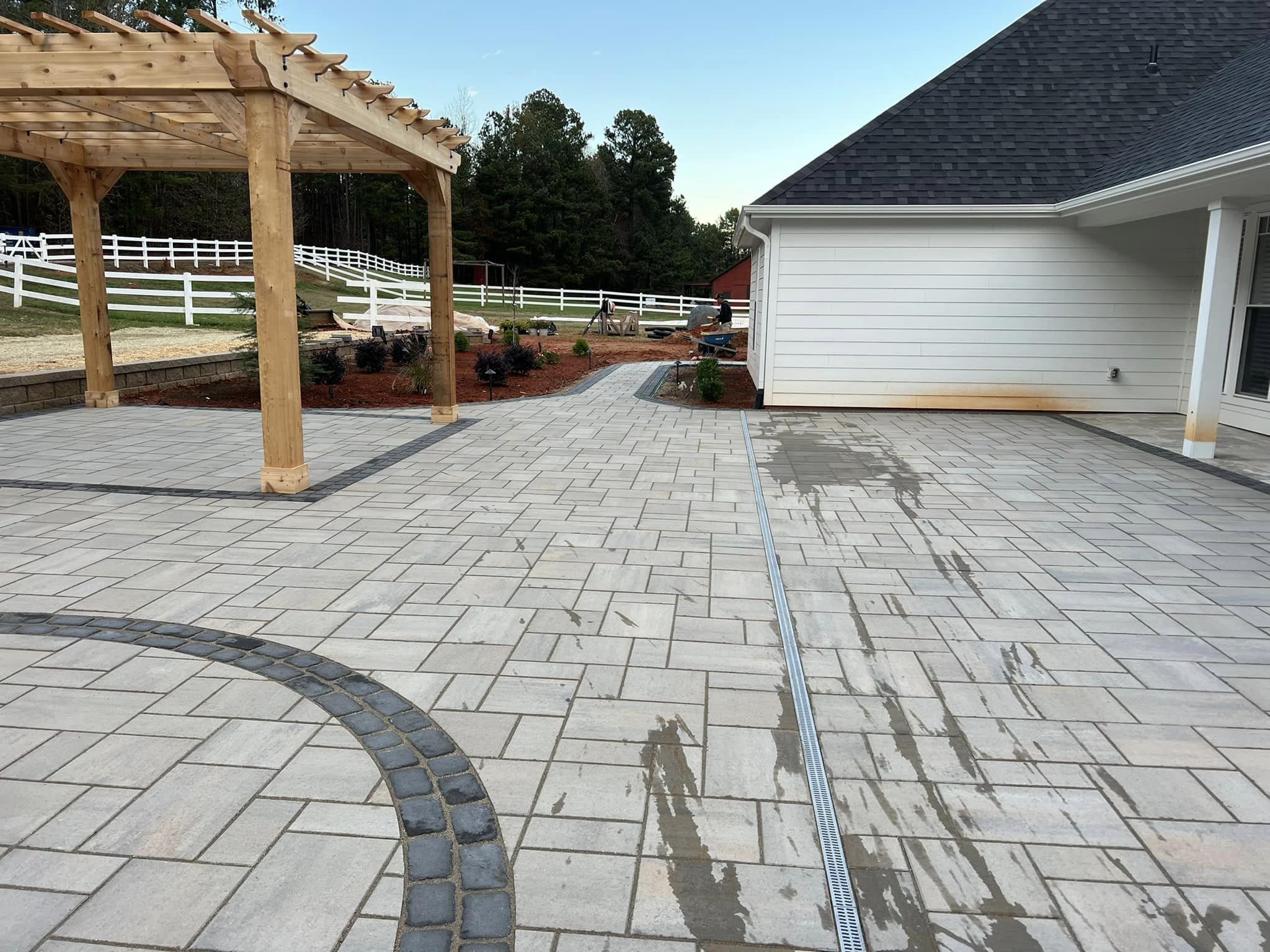 Projects Details Paver Installation - EP Landscapes Paver installation near me