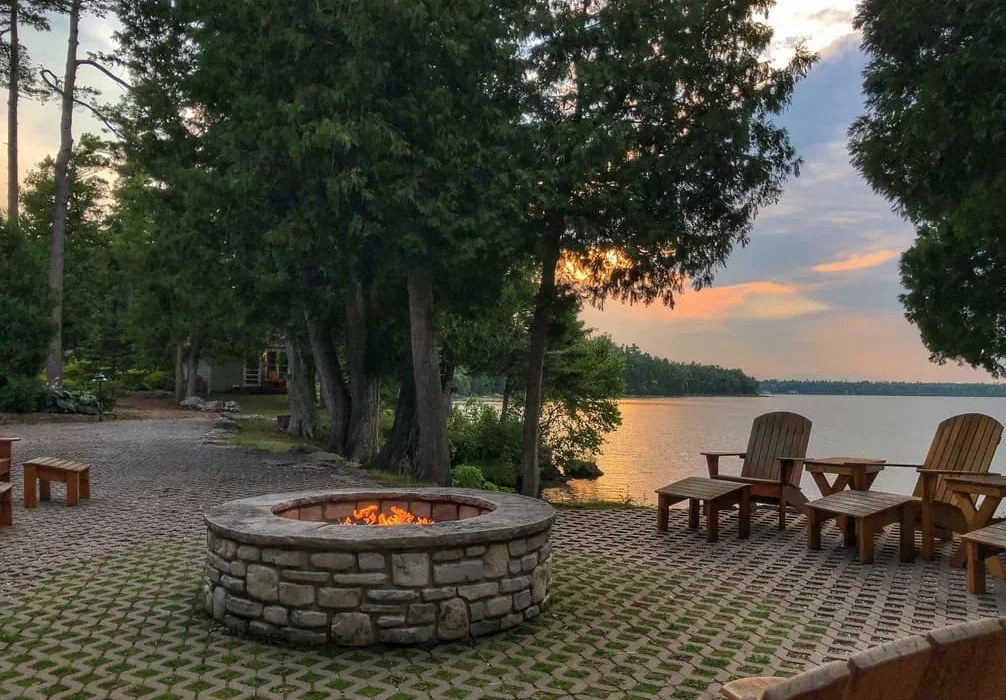 custom patio in Huntersville
