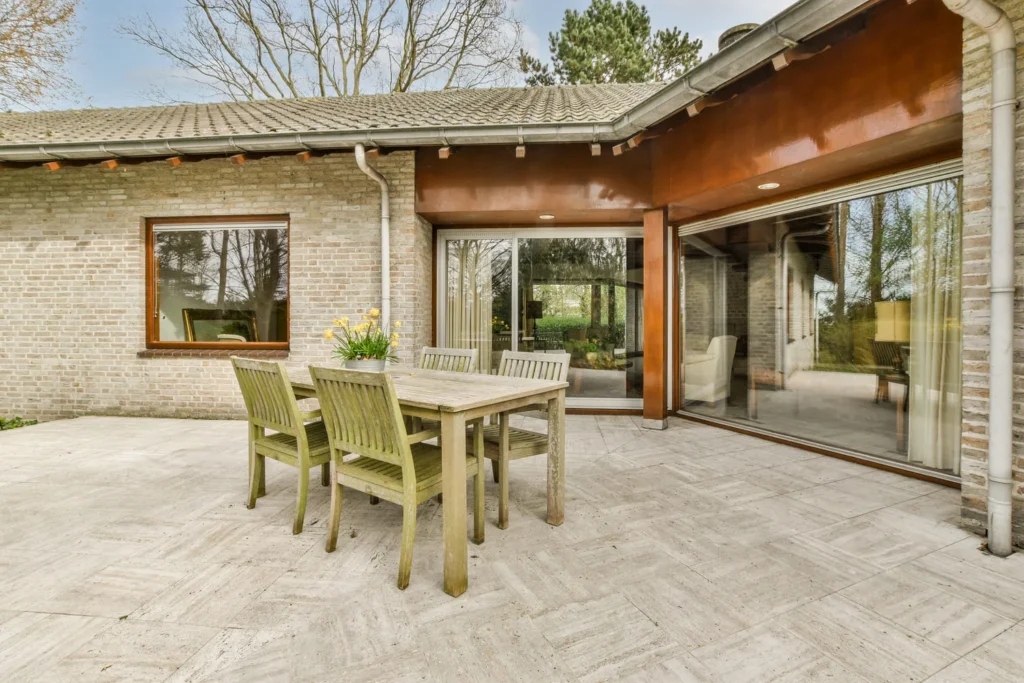 custom patio in Huntersville