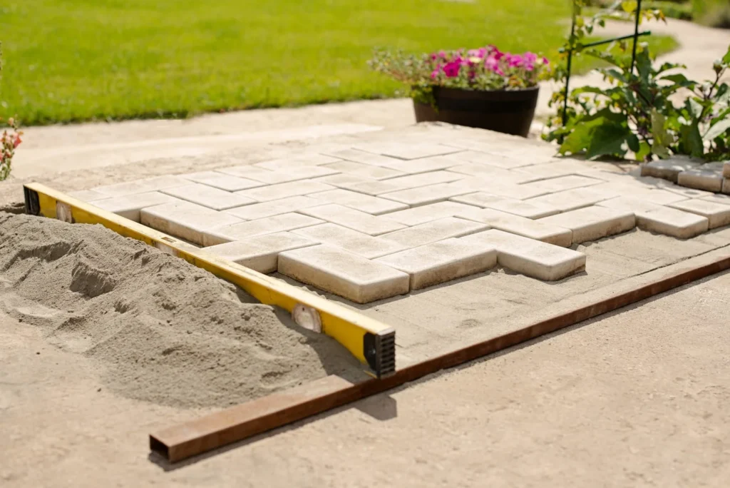 Paver Patio Installation