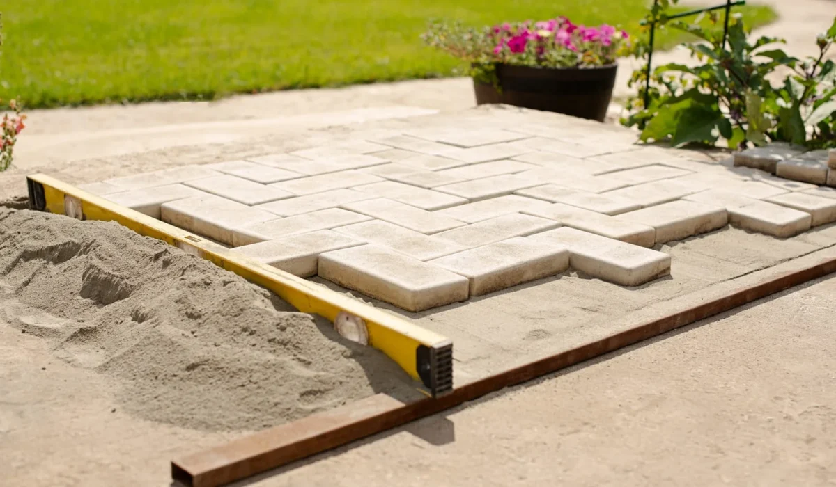 Paver Patio Installation